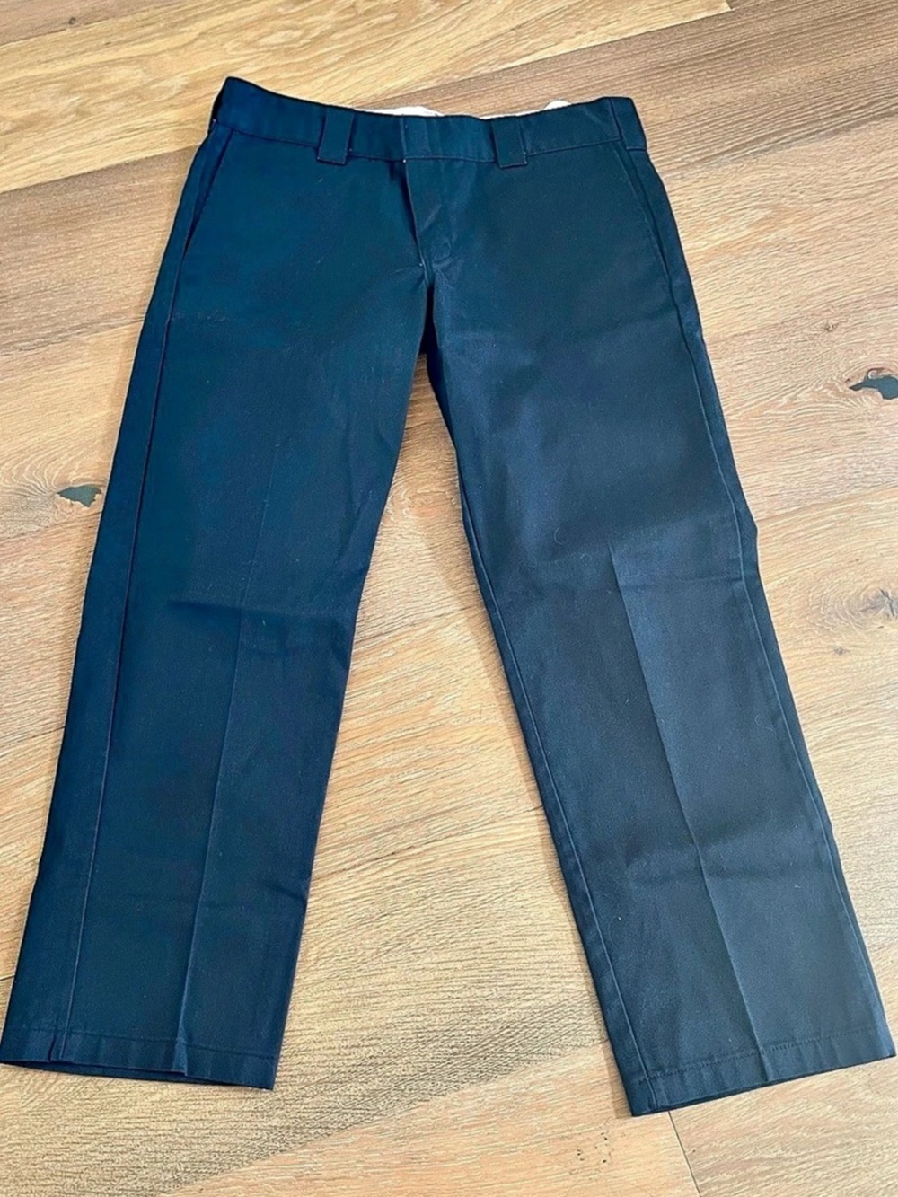 Dickies Slim Straight Pants in Navy Blue Waist 34x30 Like New